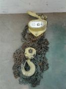 3 ton chain hoist single point