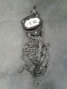 Lifting Gear singlepoint chain block