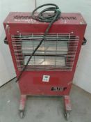 Elite red rad heater 110 V 32amp