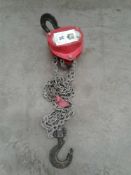 Vapour chain block 1-ton Max single point