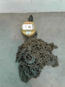 Yale 1 ton chain hoist single point