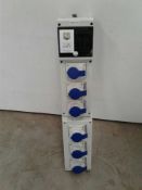 6-way junction box 230v 16 amp