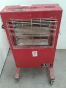 Elite red rad heater 110v 32 amp