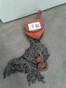 1 ton single point chain hoist