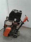 Petrol concrete floor saw