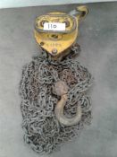 Chain hoist two-tone Max single point