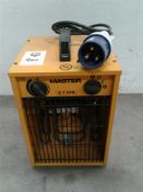 Master MCs portable heater 230v 32amp