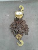 3 ton single point chain hoist