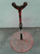 Rigid 46 adjustable roller pipe stand