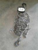 Liftingear 1-ton single point chain hoist