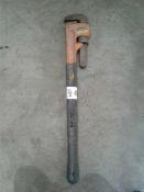 Stilson pipe wrench