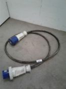230v extension cable 63 amp