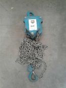 500 kgs single point chain hoist
