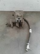 Air concrete screed clamp