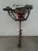 Stihl post hole borer
