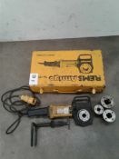 Rems amigo handheld threading machine 110v