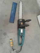 Makita electric chainsaw