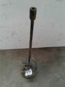 Paddle mixer attachment