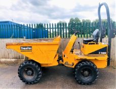 Thwaites 3 Tonne Straight Tip Dumper