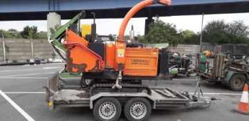 TimberWolf Tracked Wood Chipper RESERVE LOWERED 18/07/2019
