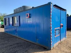 Anti Vandal Steel Portable Welfare Unit Complete With Generator