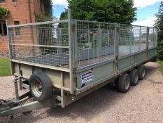18ft ifor Williams Tri Axle Trailer