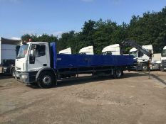 Iveco Eurocargo 180 E24 Dropside Body With Palfinger PK1000 Hiab