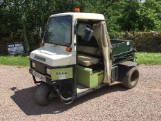 Diesel 3 Wheel Cushman With Spender