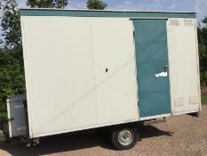 Site Hut 12ft by 7ft6 Wide