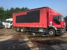 Iveco Stralis 310 8M Curtainsider Body Fitted
