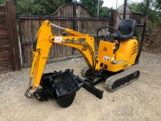 JCB 8010 1 Ton Doorway Micro Digger