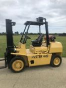 LOT WITHDRAWN | Hyster Diesel Forklift Truck