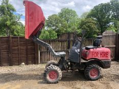 Ausa High Tip Skip Loader Dumper 1.3T 2004