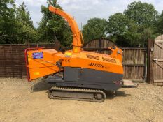 Jensen A430 Wood Chipper On Tracks