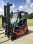 Linde H20d diesel forklift truck 2006