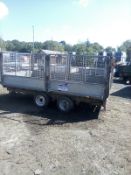 Ifor Williams Drop Side Trailer With Mesh Sides