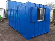 Anti Vandal Steel Portable Office Canteen