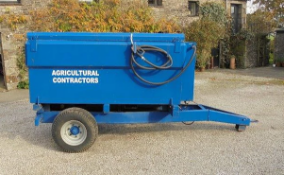 Towable Bunded Fuel Tank With Petrol Pump