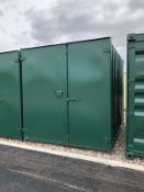 Refurbished 10Ft X 8Ft Steel Storage Shipping Container