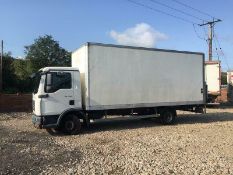 MAN/ ERF TGL 7.150 6.6M Box Body Fitted With Tail Lift
