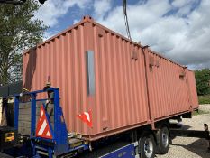 Anti Vandal Steel Portable Shower Block Drying Room With Toilet