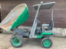 Ausa 1.5 Ton Diesel Swivel Skip Dumper
