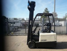 Crown 3 wheel electric 6380mm lift & sideshift