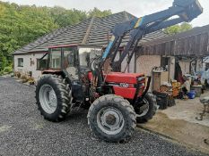 Case international 885 l and quickie loader