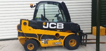 ENTRY DIRECT FROM GLOBAL LOGISTICS COMPANY JCB 30TLT30D Diesel Forktruck