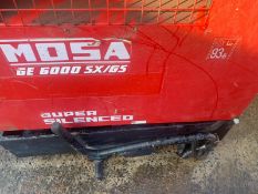 Mosa 6 kva diesel generator