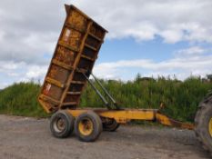 13ton dump trailer