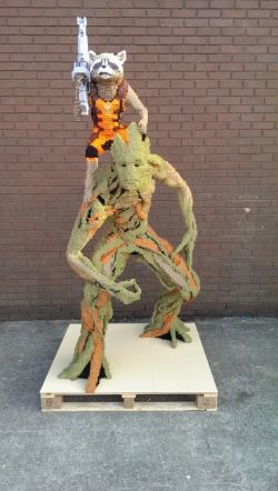 NCM Presents a Selection of Lego Models including Rocket and Groot, Micheal Kors Watch, Kurt Geiger Shoe, Rubix Cubes and More.." Low Reserves"