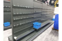 Caem Shop Shelving TN9 / 6 Bay Gondola Shop Racking