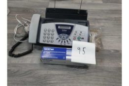 Brother telephone fax machine